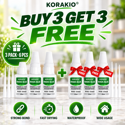 KORAKIO®Powerful Fast-Setting Multi-Surface Repair Glue