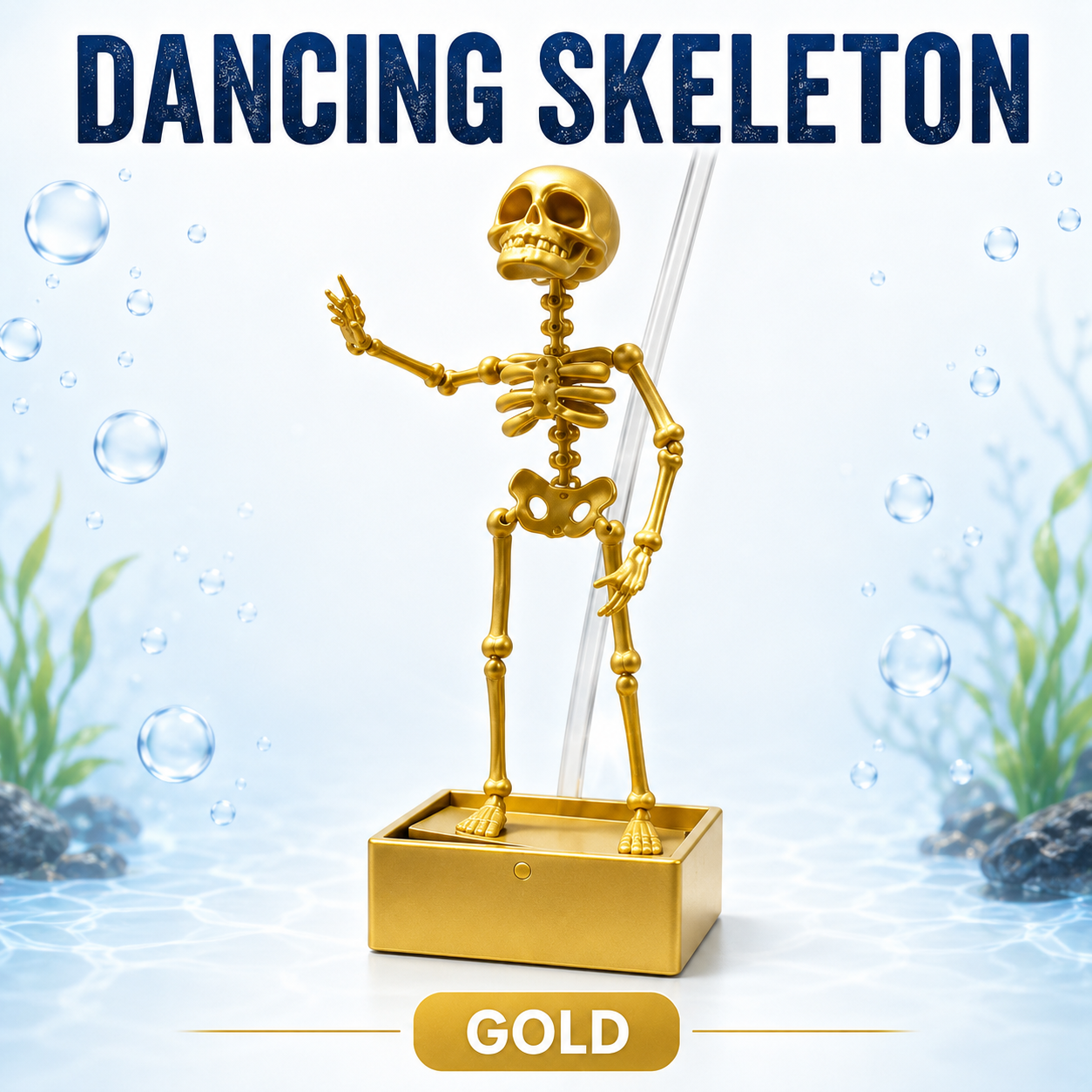 korakio®☠️Moving Skeleton Fish Tank Decoration