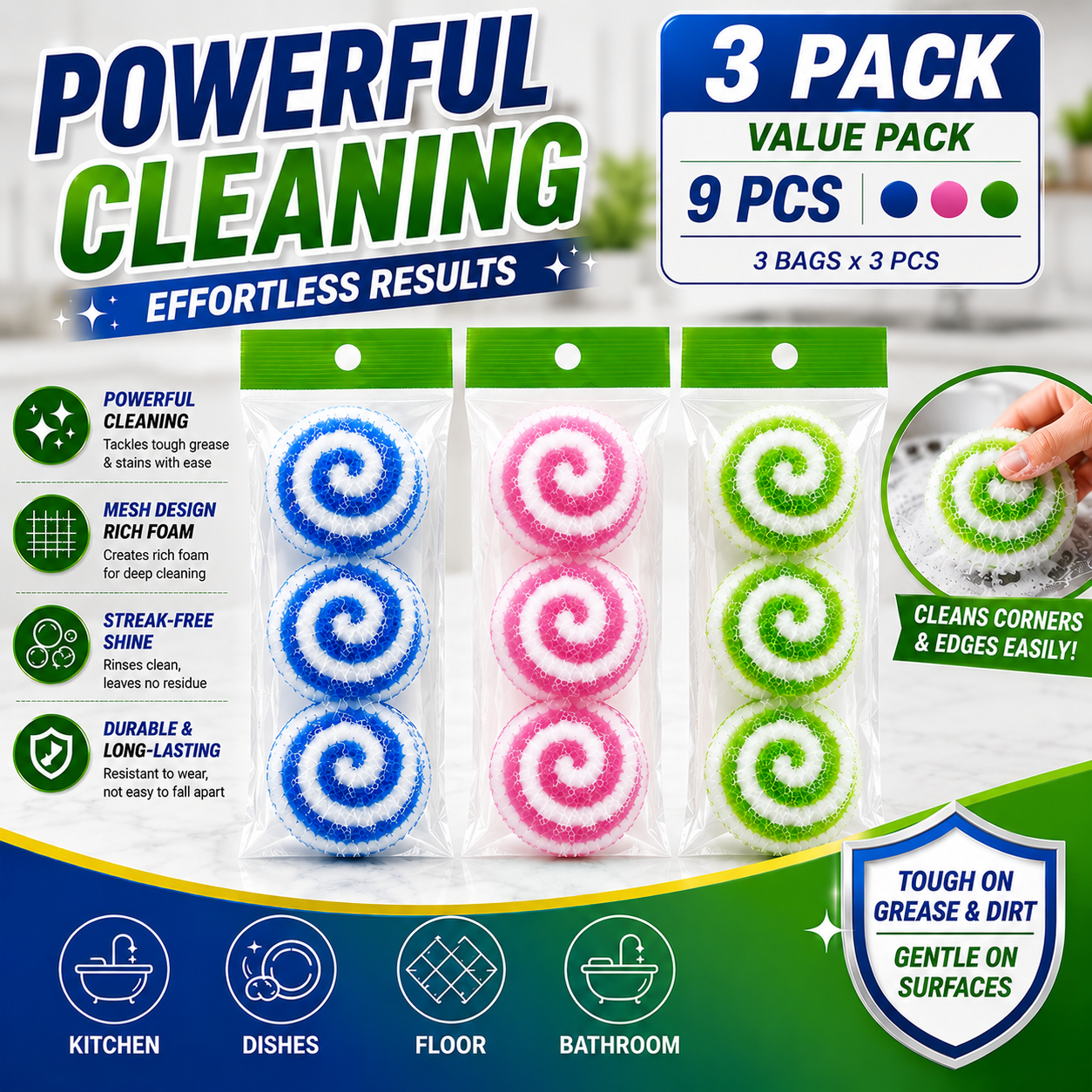 360° Magic Powerful Cleaning Ball（副本）