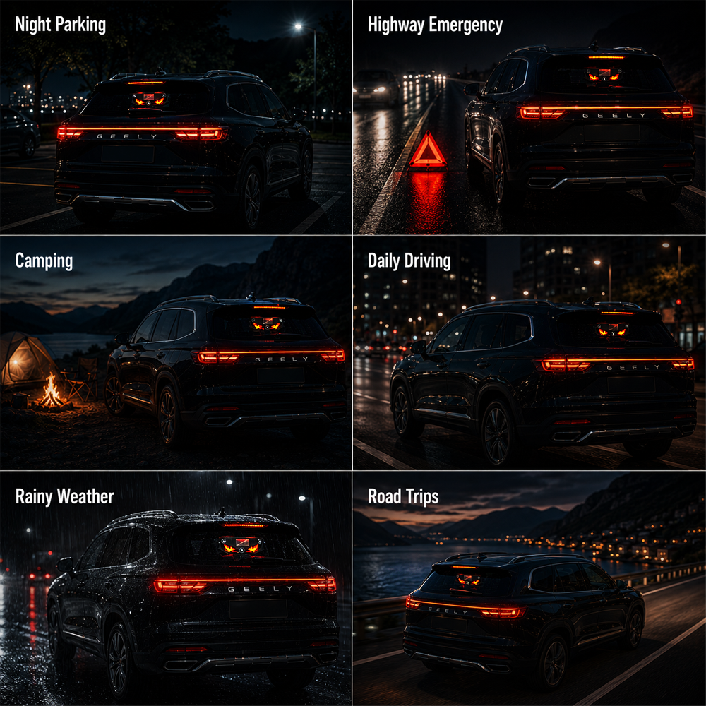 korakio®👿 Turn Your Ride Into A Nighttime Beast – Solar Demon Eye Car Light