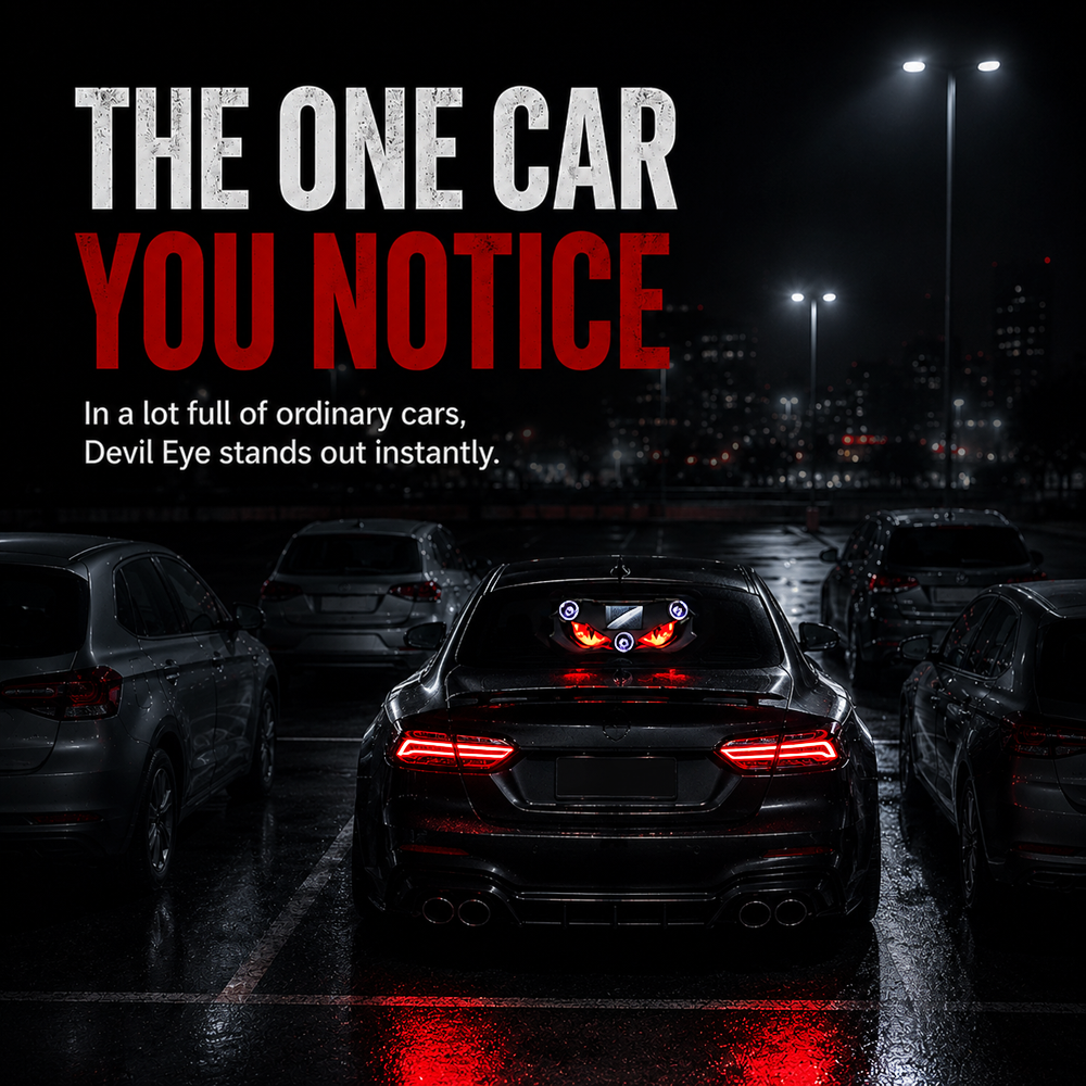 korakio®👿 Turn Your Ride Into A Nighttime Beast – Solar Demon Eye Car Light