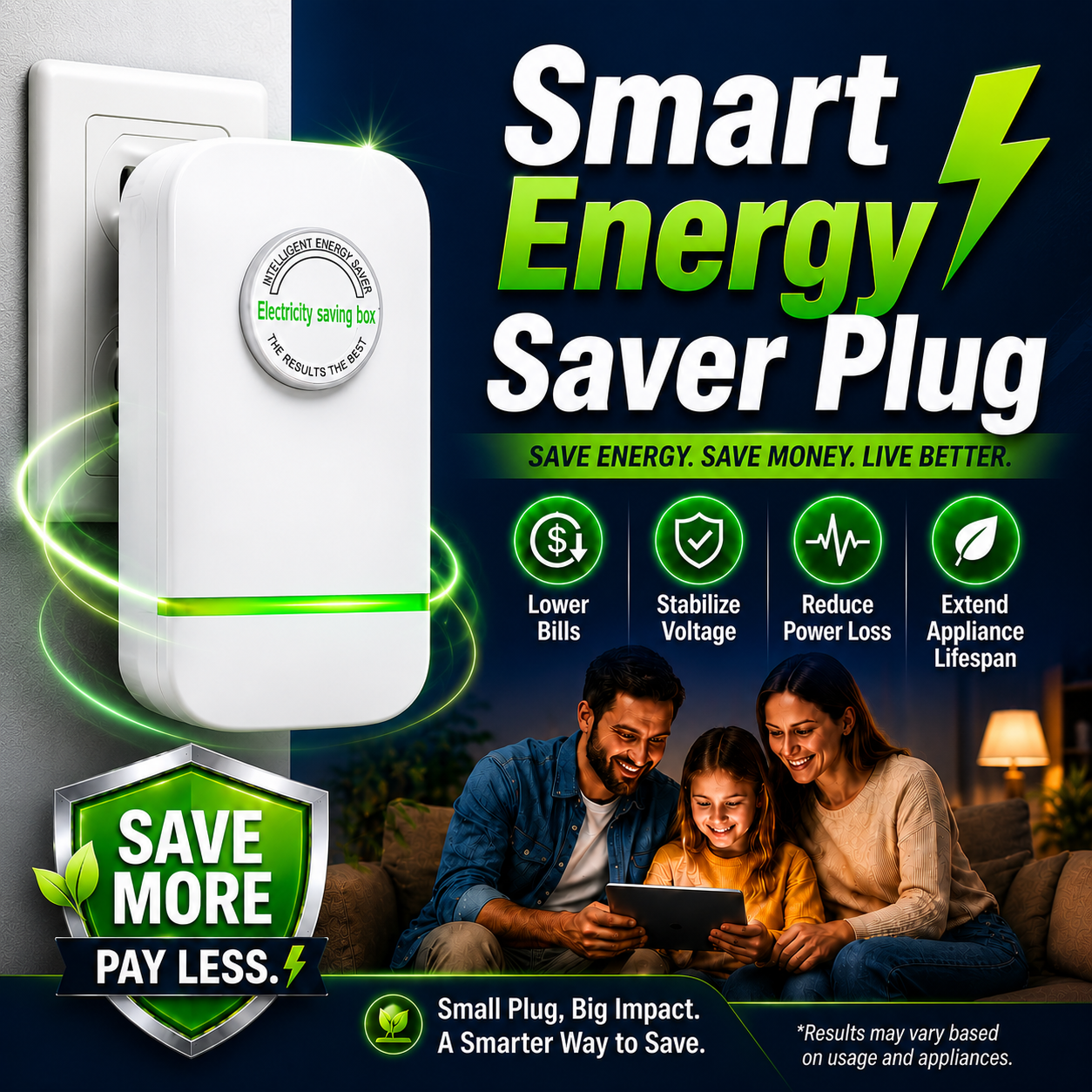 korakio® 🔌 Smart Energy Saver Plug