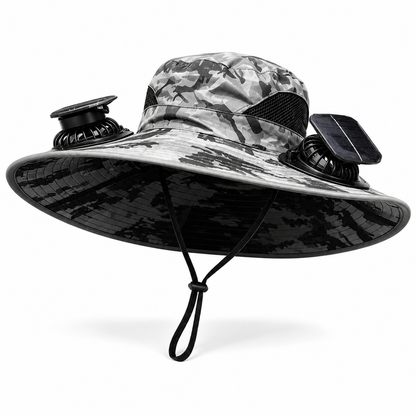 korakio®☀️ Solar-Powered Cooling Sun Hat with Built-In Fans