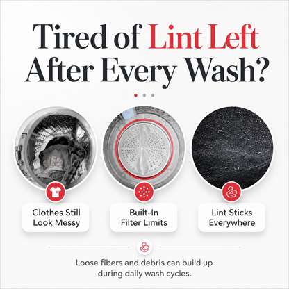 korakio® 🧺 Washer Floating Filter – Trap Lint Before It Spreads