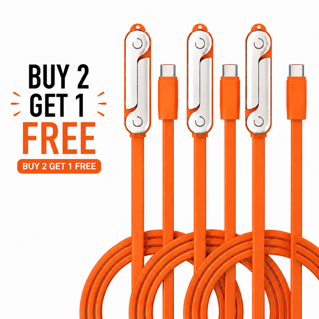 korakio® ⚡240W Fast Charging Cable with Built-副本