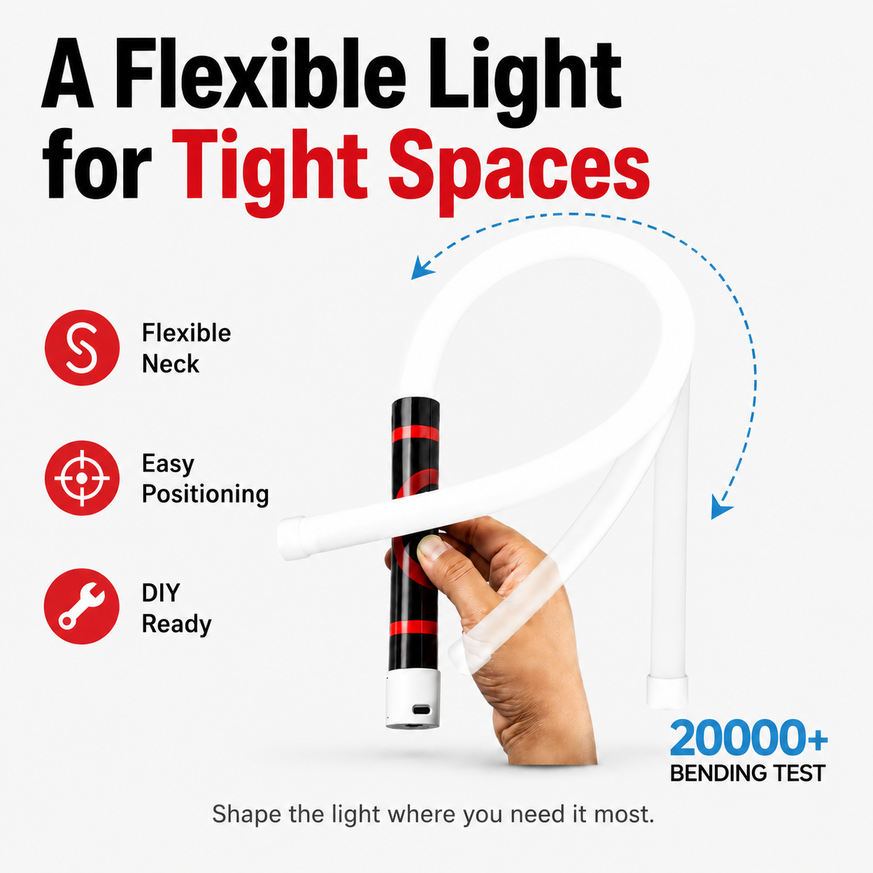 korakio® 🔦 FlexPro Flexible Light