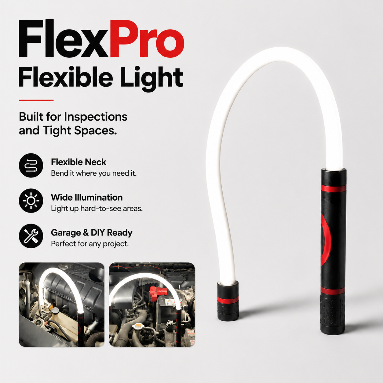 korakio® 🔦 FlexPro Flexible Light
