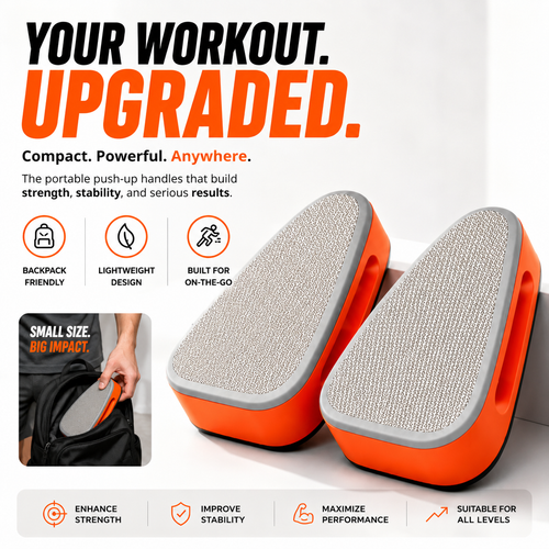 korakio® 💪 Push-Up Pads – Stable Grip Training Support for Better Workouts