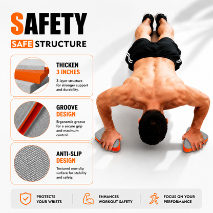 korakio® 💪 Push-Up Pads – Stable Grip Training Support for Better Workouts
