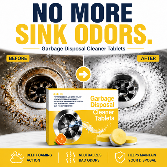korakio®  🍋✨Garbage Disposal Cleaner Tablets