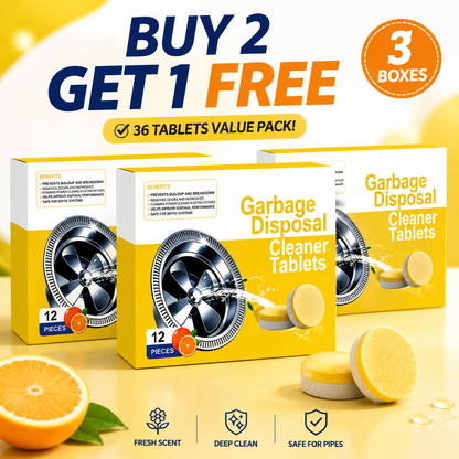 korakio®  🍋✨Garbage Disposal Cleaner Tablets