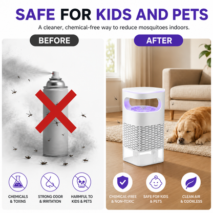 🦟 50% OFF! UV Mosquito Killer Lamp – quiet, USB, chemical-free. 50K+ sold! 🔇🌙