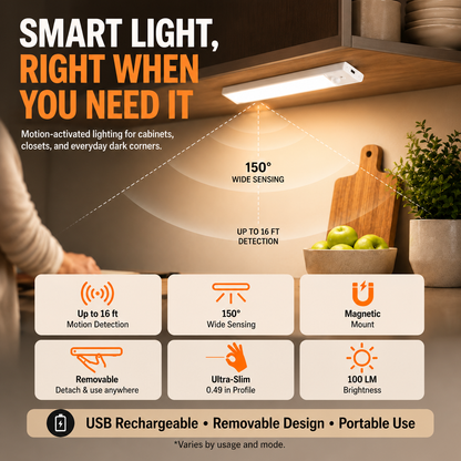 upsell-korakio® Magnetic Rechargeable Motion Sensor Light