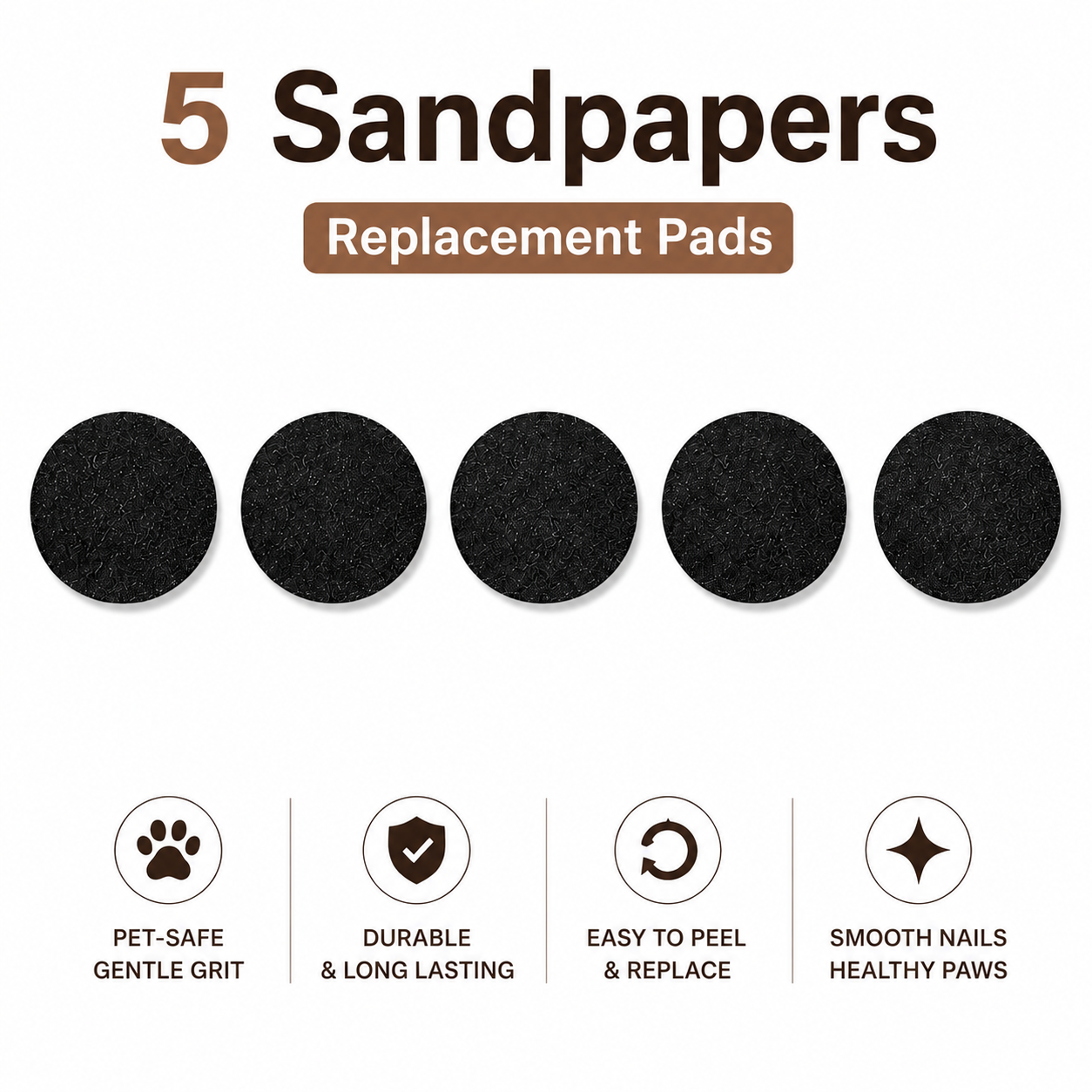 5 Sandpapers