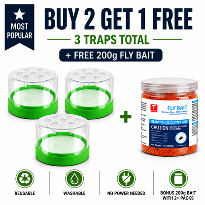 korakio® 🪰♻️ Reusable Funnel Fly Trap