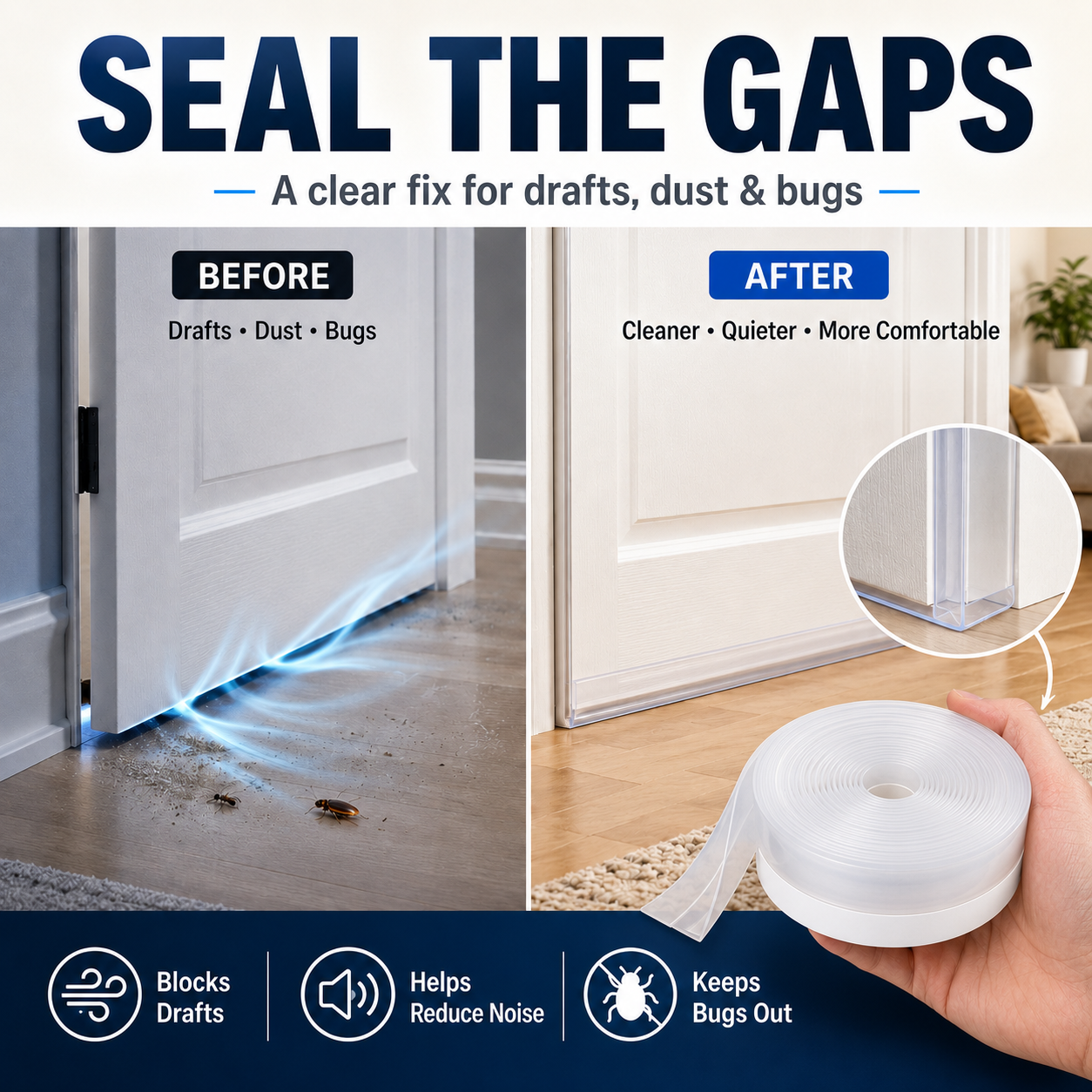 korakio® 🏠 The Invisible Home Seal Strip