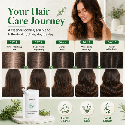 korakio® 💆‍♀️Rosemary Shampoo🌱Fuller-Looking Hair & Scalp Care