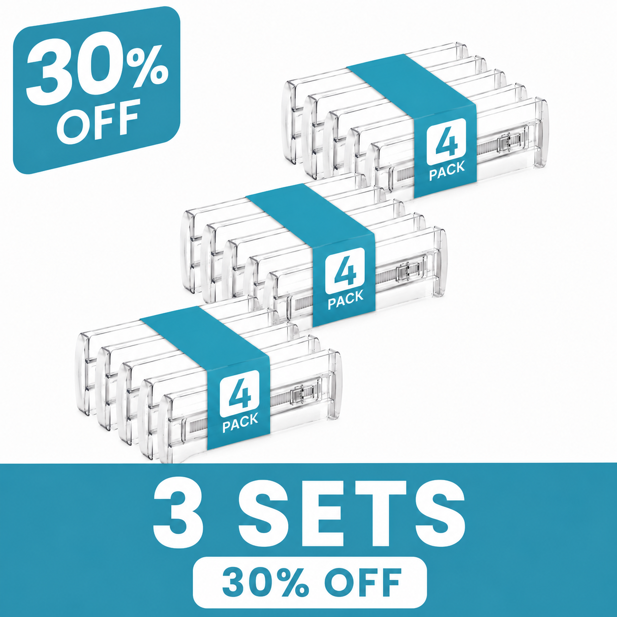 🏆 3 SETS · 12 PCS