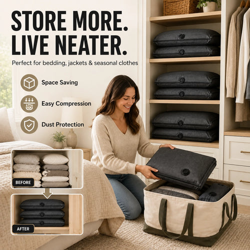 🏠👕SpaceSaver Vacuum Compression Storage Bags