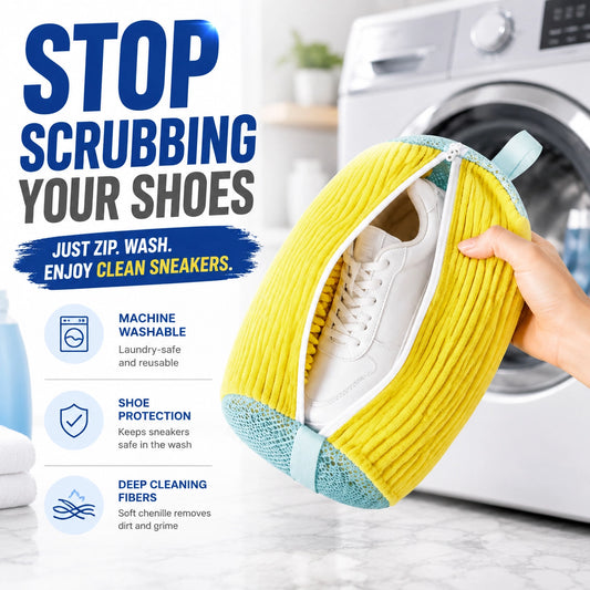 KORAKIO® 👟 🧼 360° Sneaker Washing Bag