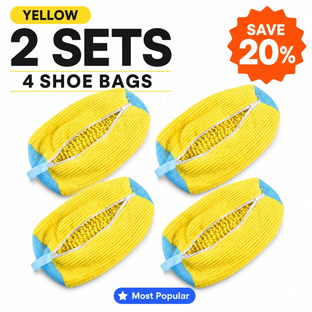 KORAKIO® 👟 🧼 360° Sneaker Washing Bag