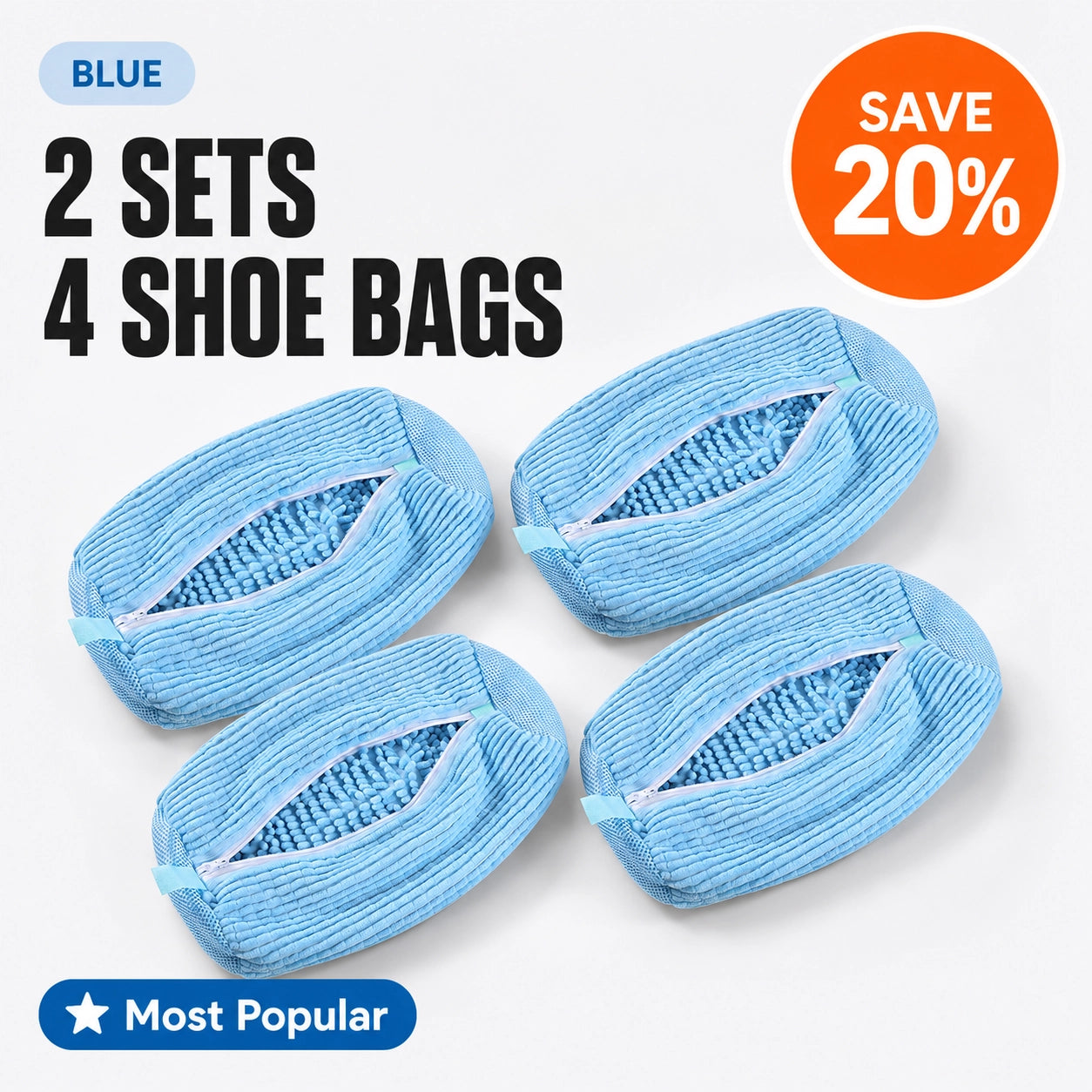 KORAKIO® 👟 🧼 360° Sneaker Washing Bag