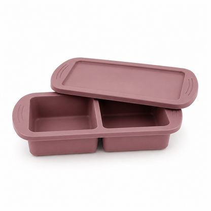 ❄️ The BlockPrep System – Stackable Silicone Freezer Meal Prep Trays 🍲