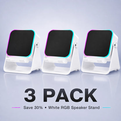 🔊📱5-in-1 Bluetooth Speaker Stand with RGB Mood Light