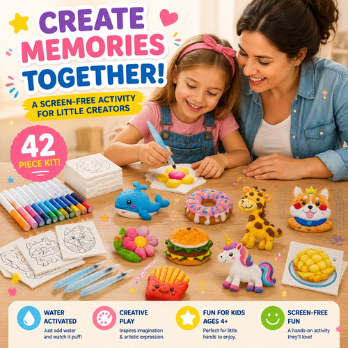 KORAKIO® 🎨✨ Magic 3D Puffy Art Kit