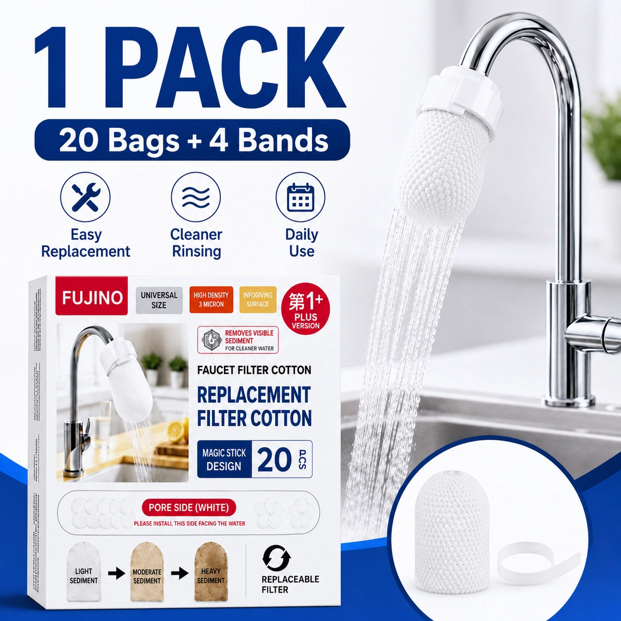 Kitchen Faucet Filter Bag * 1 Box