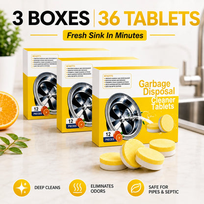 🆙Garbage Disposal Cleaner Tablets
