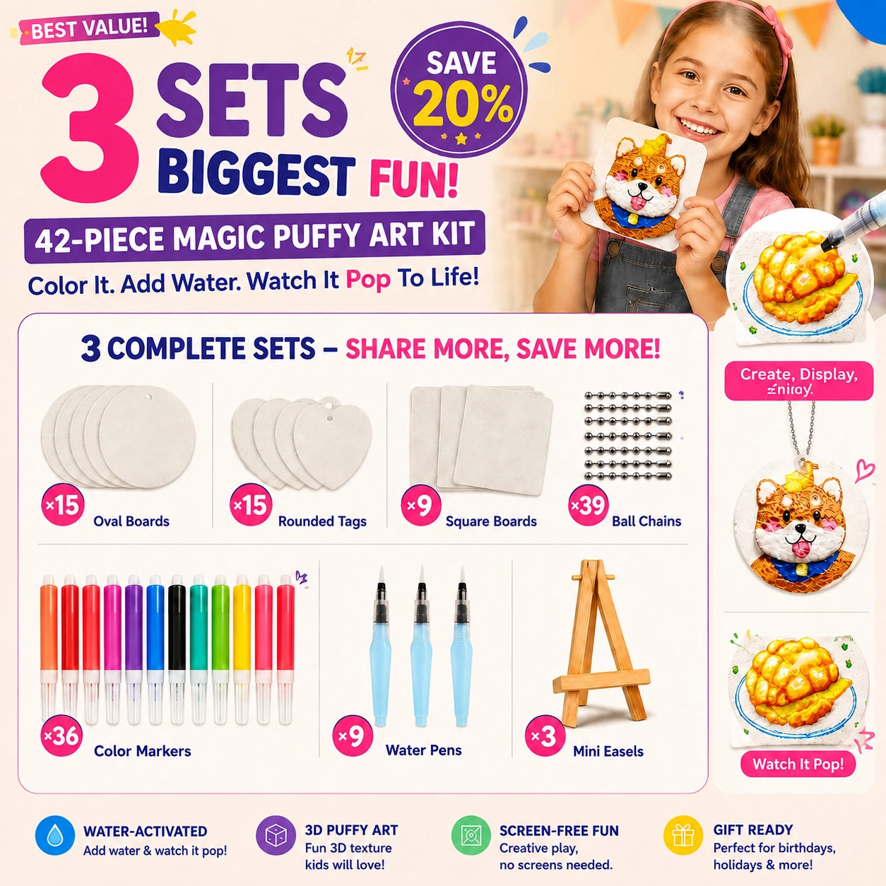 ⭐ 3 SETS - save 20%