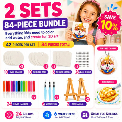 KORAKIO® 🎨✨ Magic 3D Puffy Art Kit