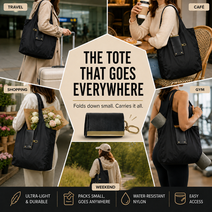 korakio®👜Lightweight Foldable Shoulder Tote