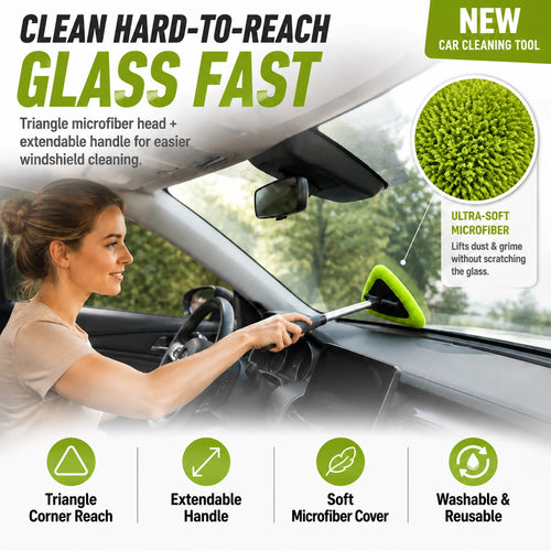 🆙 Triangle Head Windshield Cleaner