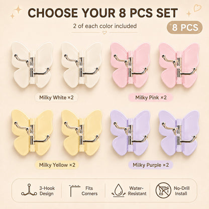 🆙 Butterfly 270° Rotating Wall Organizer