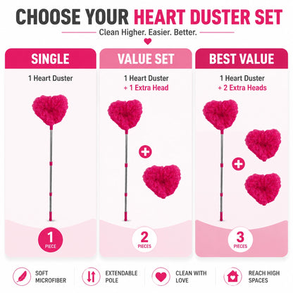 🧹↕️ Extendable Microfiber Duster