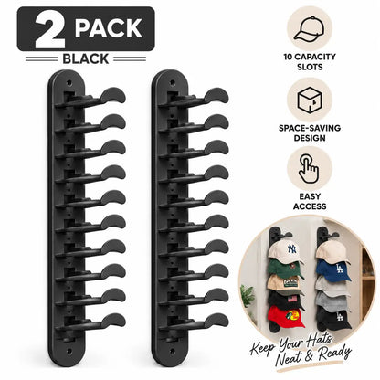 KORAKIO® 🧢 Wall Mounted Hat Organizer