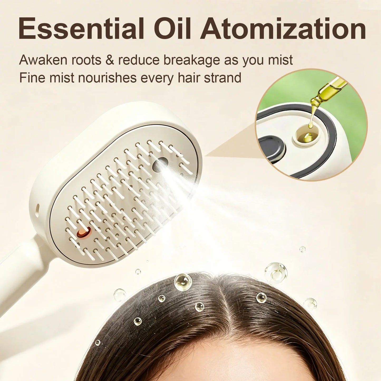korakio®✨Electric Mist Hair Brush – Air Cushion Scalp Massage Comb for Frizz Control（副本）