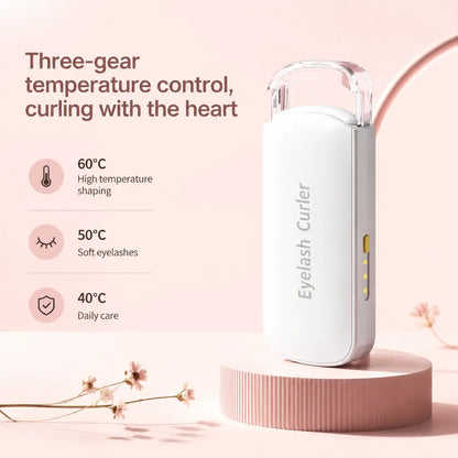 korakio® 🔥 Heated Eyelash Curler – Lift Straight Lashes in Seconds（upsell）