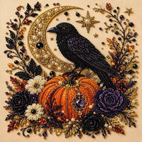 Raven & Golden Moon