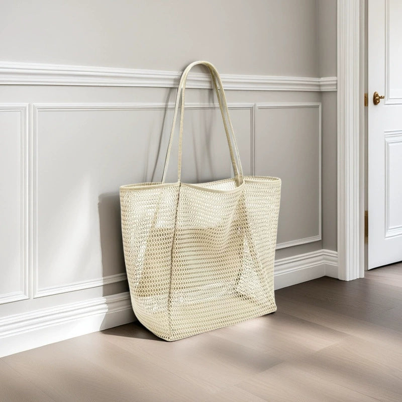 Summer Mesh Beach Tote Bag 🏖️