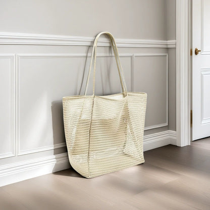 Summer Mesh Beach Tote Bag 🏖️