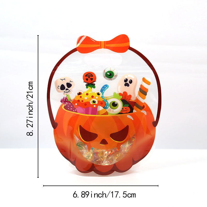 👻Halloween Pumpkin Treat Bags