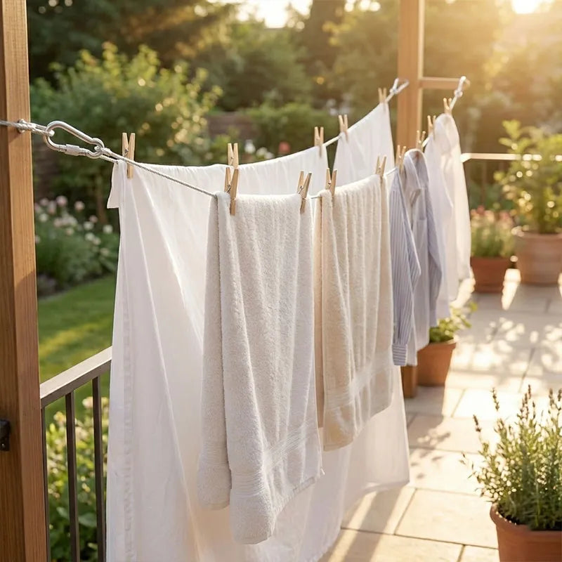 korakio® 💪 PVC-Coated Stainless Steel Clothesline – Heavy-Duty & Rust-Resistant（upsell）