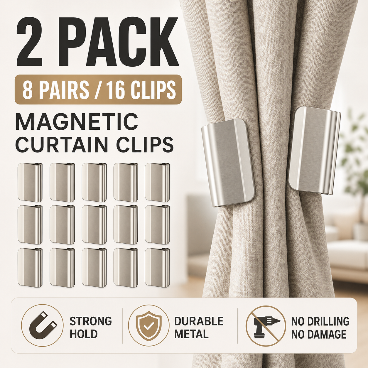Magnetic Curtain Clip（副本）