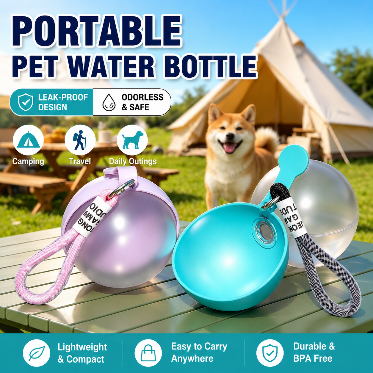 upsell-🐶AquaSphere Portable Pet Water Bottle⭕️（副本）