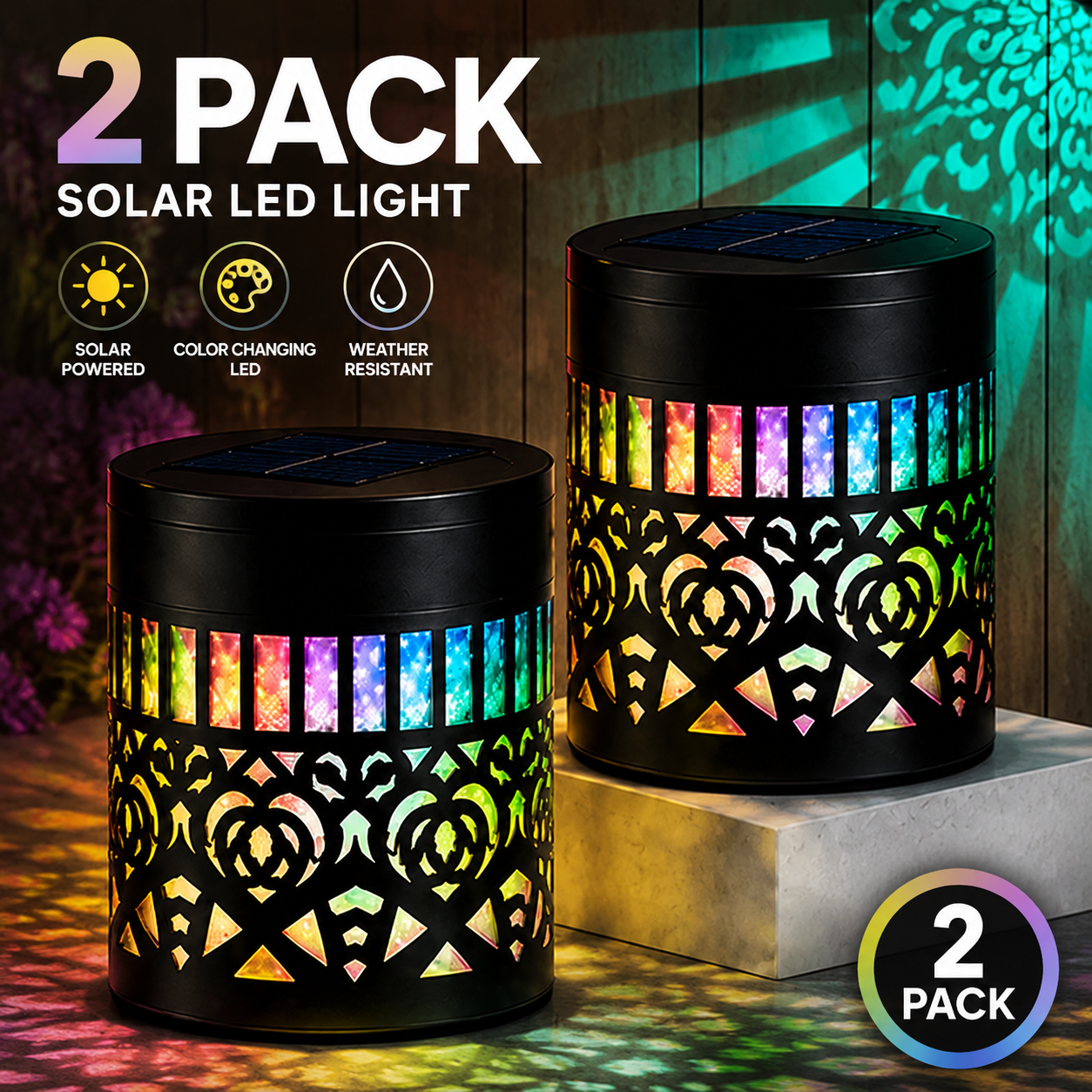 korakio® 🔅 Solar Wall Light – Instant Patio Glow, Waterproof & No Drilling