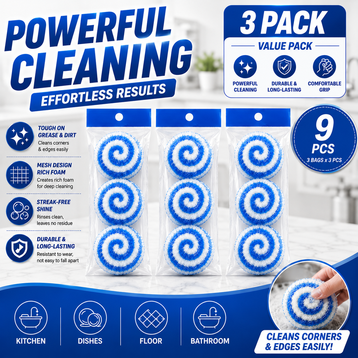 360° Magic Powerful Cleaning Ball（副本）