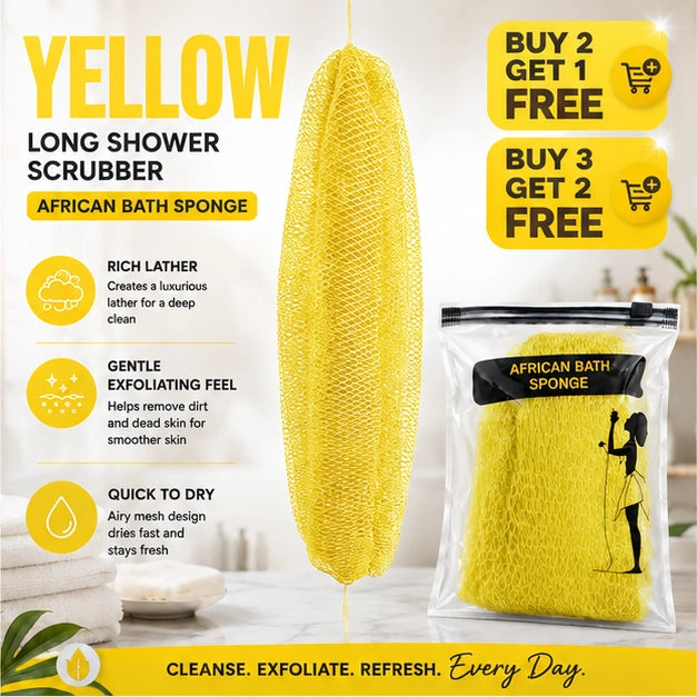KORAKIO®🧽🕸️Full Body Mesh Shower Scrubber